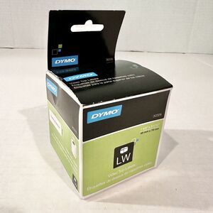DYMO‎ LabelWriter VHS Top Labels 1 4/5 x 3 1/10 White 150 Labels/Roll 30326